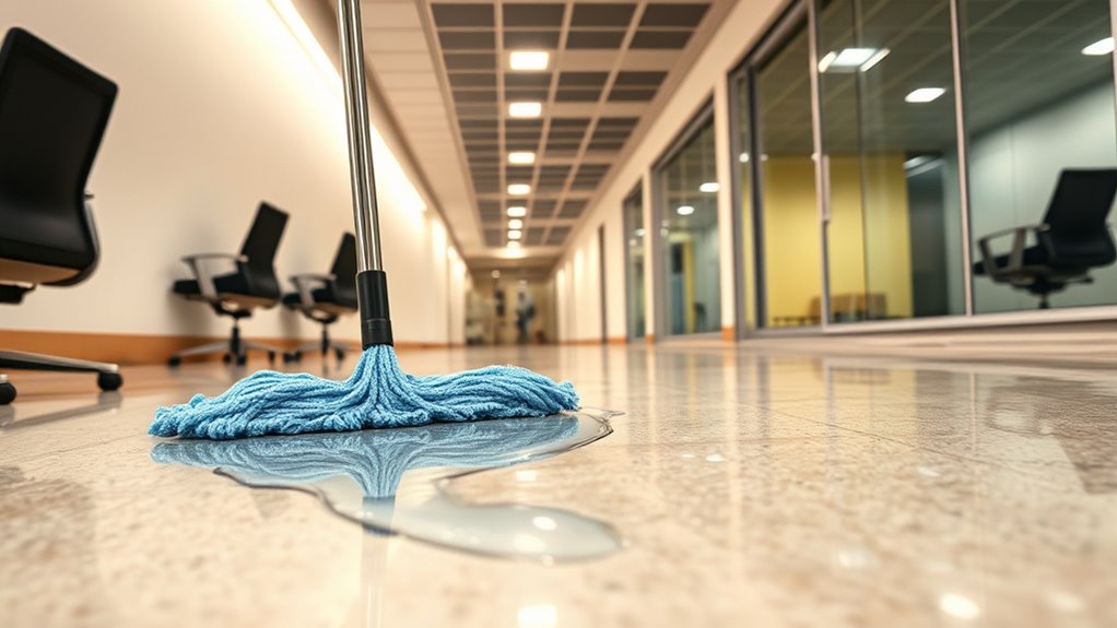 wet mopping risks