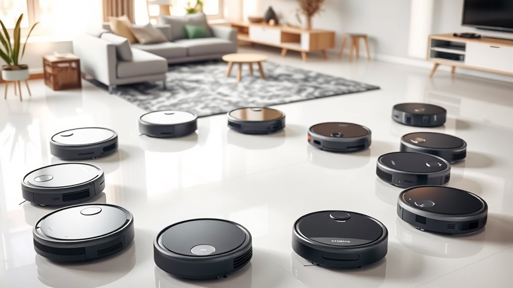 wi fi free smart vacuum cleaners