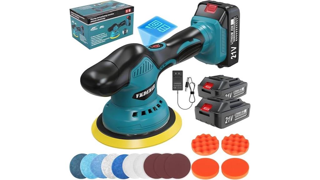 wireless car polishing kit