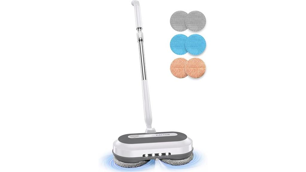 wireless floor cleaning device