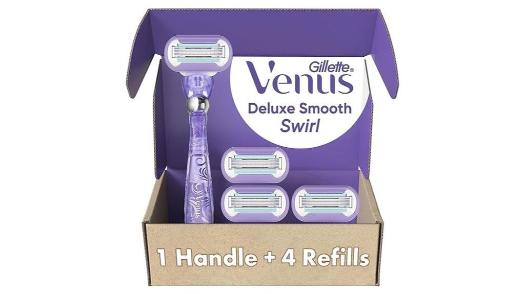 women s razor with four blades