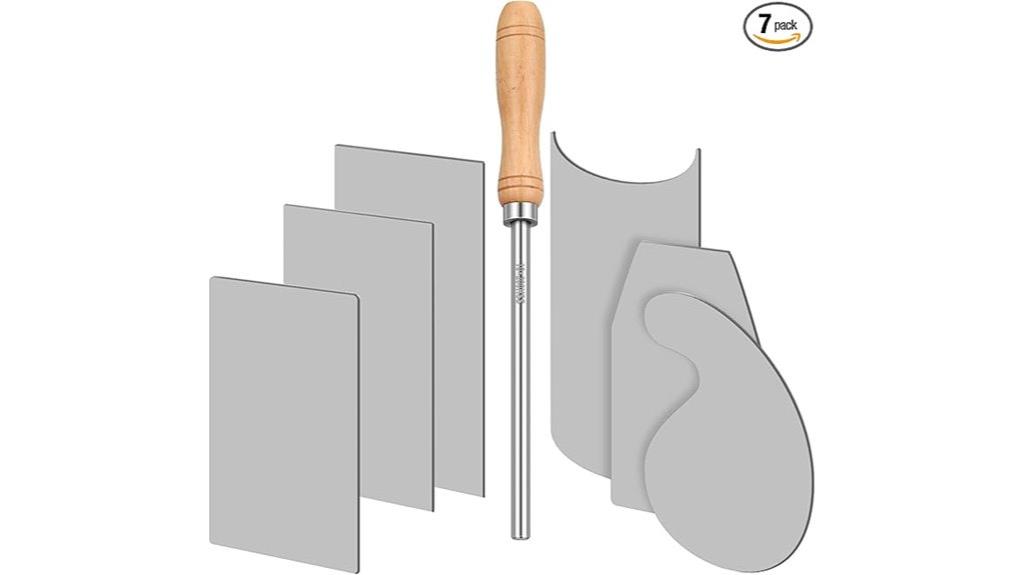 woodworking scraper set