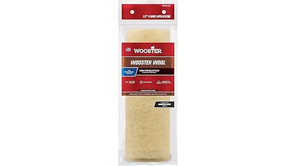 wool floor applicator 12 inch