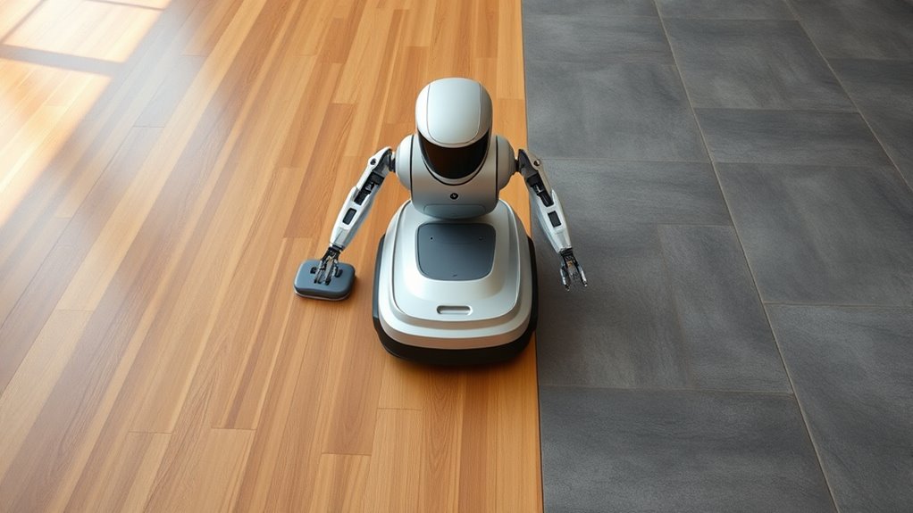 adaptive multi surface cleaning technology