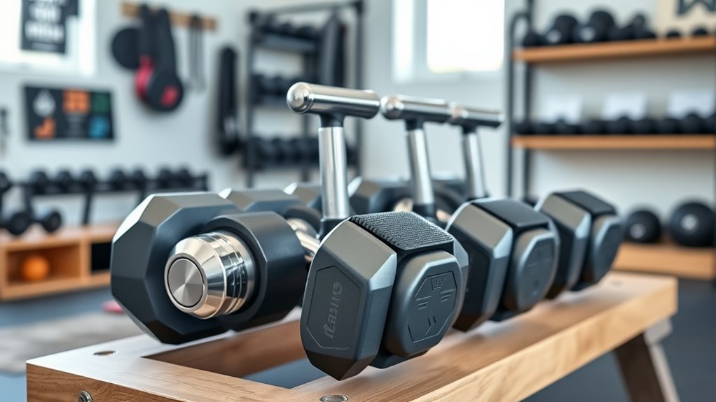 adjustable dumbbell selection criteria