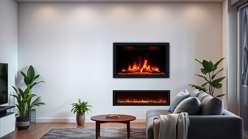apartment friendly electric fireplace considerations