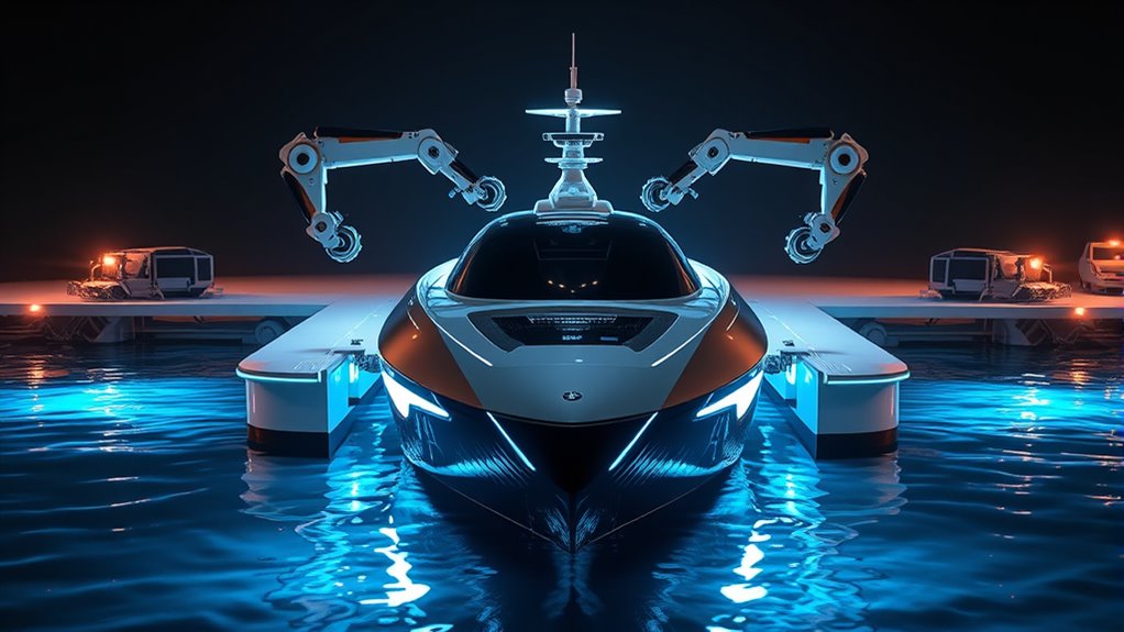 autonomous marine docking efficiency