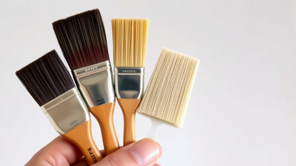 brush type and selection