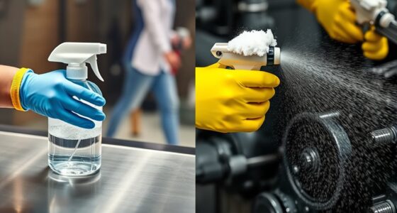 choosing appropriate cleaning agents