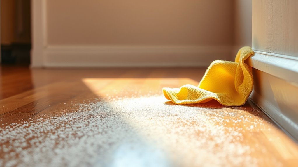 clean construction dust effectively