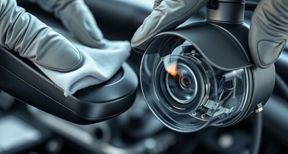 clean sensors regularly