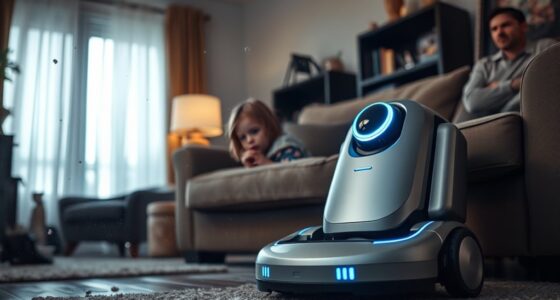 cleaning robots noise perception