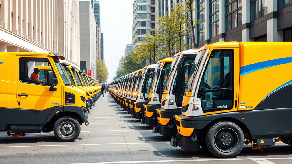 consistent sweeper fleet operations