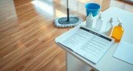 create a floor cleaning sop