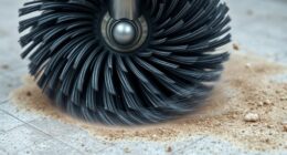 cylindrical floor scrubber details