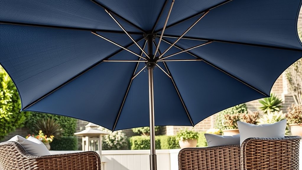durable weather resistant umbrella