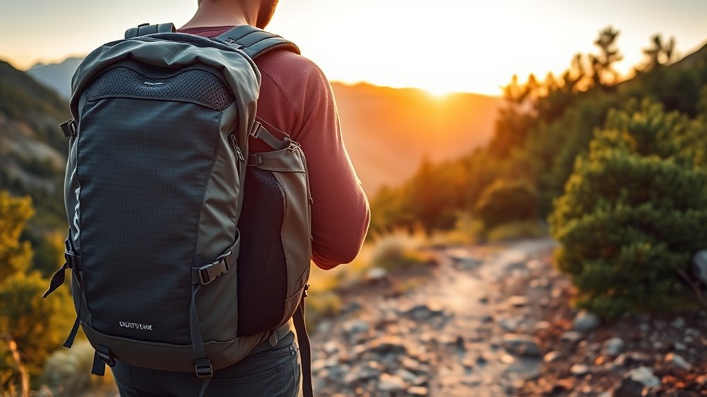 durable weatherproof hiking backpack