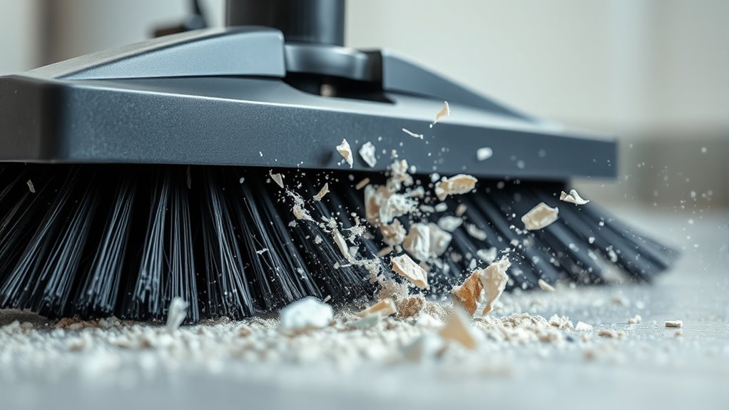 dust and debris calibration