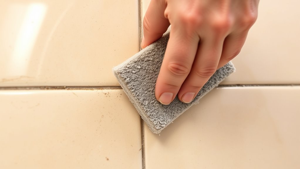 effective grout cleaning routine