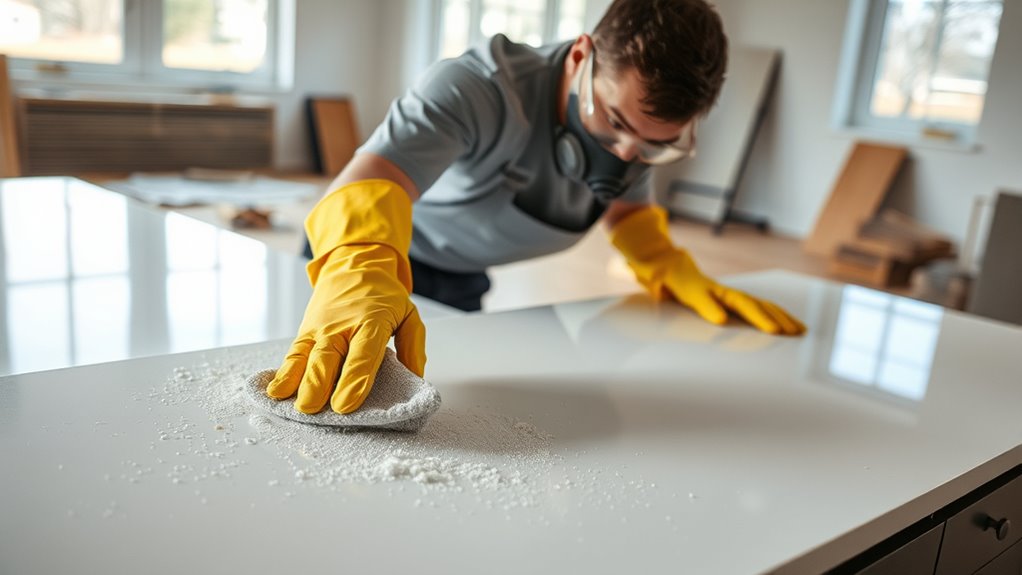 effective post construction dust removal