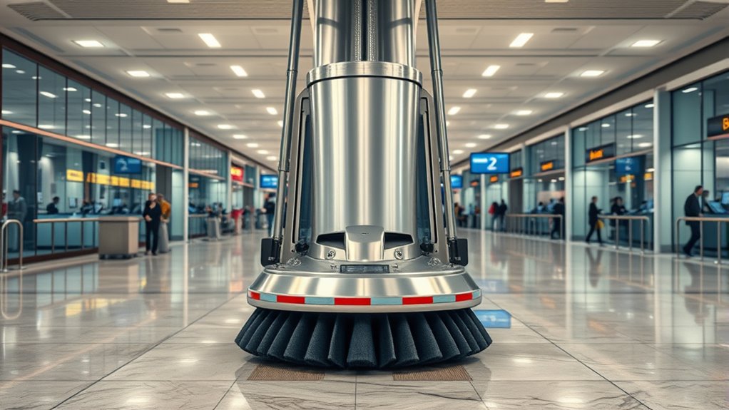 efficient airport cleaning systems