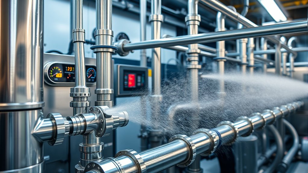 efficient water saving scrubbing systems