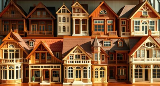 elegant premium wooden dollhouses