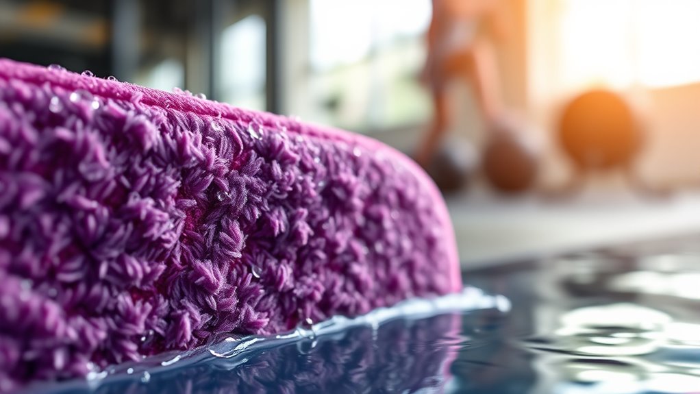 enhances pad absorption efficiency