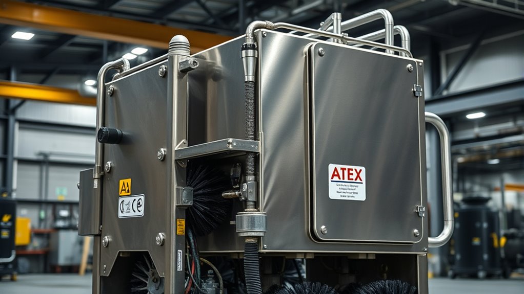 explosion proof cleaning safety standards