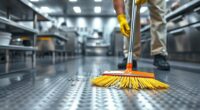 food facility sweeping sanitation