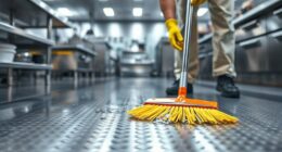 food facility sweeping sanitation