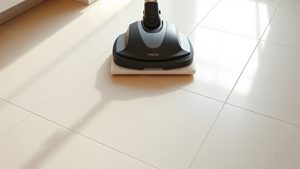 gentle low moisture floor cleaning