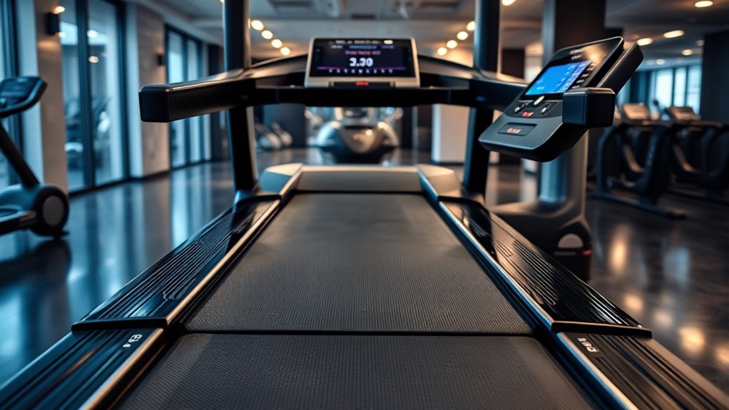 high end treadmill features