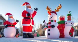 large festive inflatable decorations