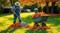 leaf and debris management