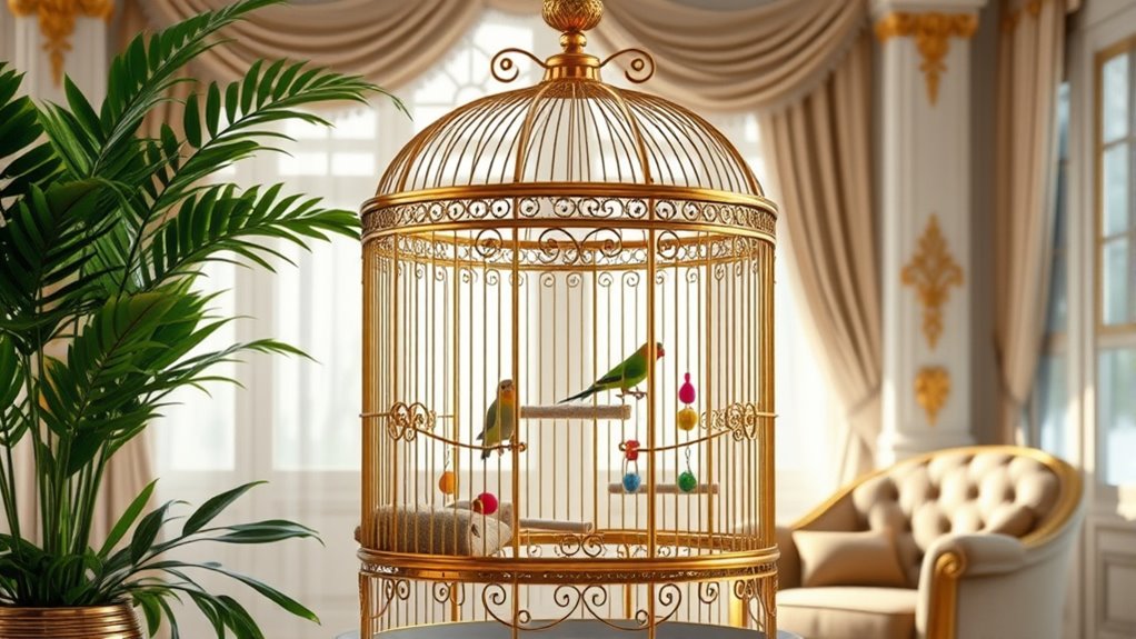 luxury bird cages selection