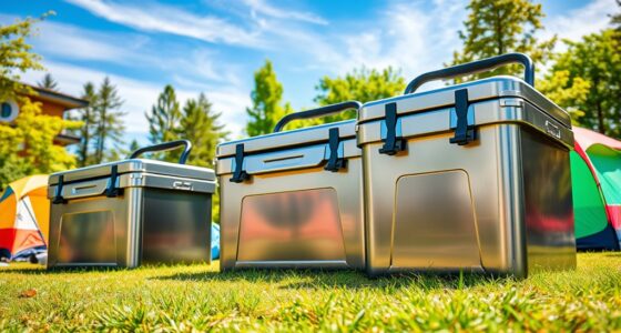 luxury camping cooler options