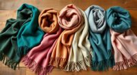 luxury cashmere winter scarves