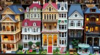 luxury collectible dollhouses