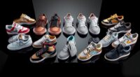 luxury collectible sneaker selection