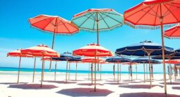 luxury durable beach umbrellas