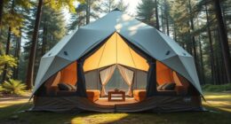 luxury durable camping tents