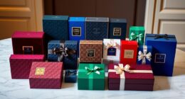 luxury fragrance gift box selection