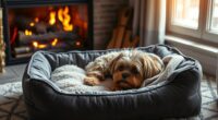 luxury heated pet beds
