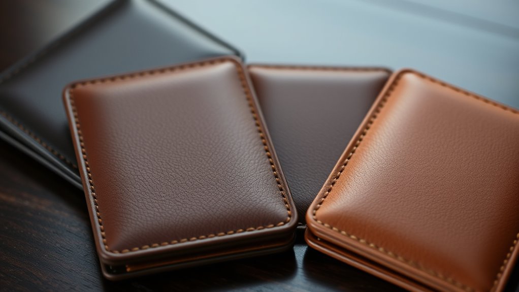 luxury men s leather wallets