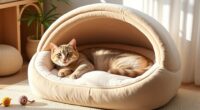 luxury orthopedic cat beds