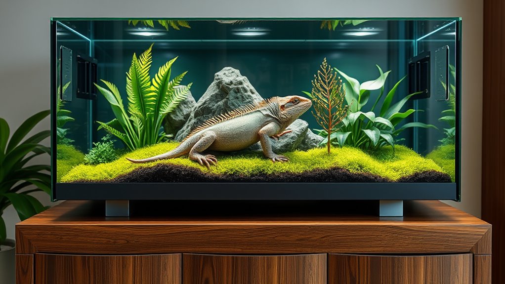 luxury reptile terrarium essentials