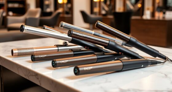 luxury salon quality curling tools