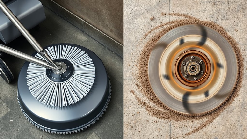 orbital vs disc scrubbers