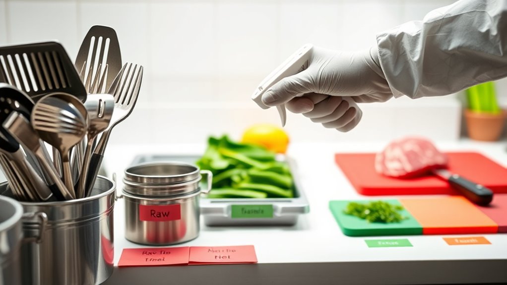 prevent zone cross contact